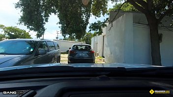 Preview 2 of Aundyb - Roadside - Thick Blonde MILF Fucked By Roadside Assistance