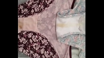 Preview 3 of Imdian Aunty Sex - corrida en bragas de mi mujer 45 (cum in pants of my wife)