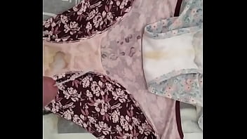 Preview 4 of Imdian Aunty Sex - corrida en bragas de mi mujer 45 (cum in pants of my wife)