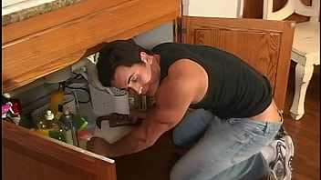 Preview 1 of Hosptail Sex - Fucking black milf wife in kitchen