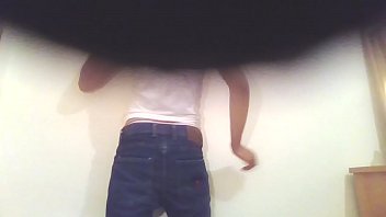 Preview 2 of Stepson Eat Milk - Take off my clothes for virgin cute bottom boy