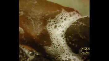 Preview 3 of Old Andold - Stroking black dick in shower