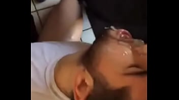 Preview 4 of Horny Dog Fuck Thegirl - Gozando na cara