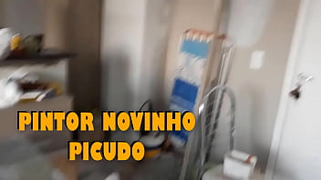 Preview 1 of Big Titis Nicked - O PINTOR NOVINHO PICUDO - PREVIA