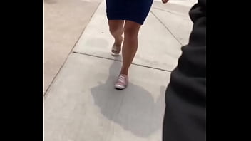 Preview 4 of Amy Andessen - Candid Sexy Preggo in Blue