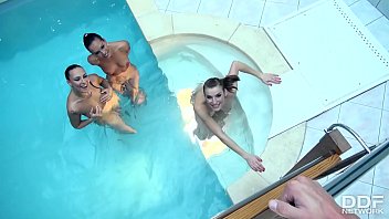 Preview 2 of Xvideos Japanees Massage - Epic blowjob with dick loving babes Kari &amp_ Mea Melone &amp_ Victoria Daniels