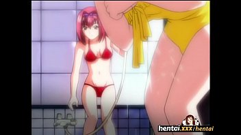 Preview 2 of Jade Net Peeing Japan - 18 Year old Lesbian Step Sisters - Hentai.xxx