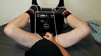 Preview 3 of Nonk Japanese - Self bondage: Feet and Legs tied making myself cum