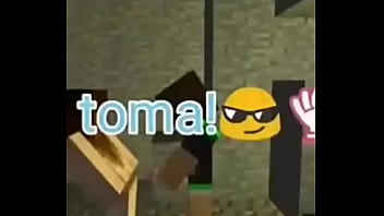 Preview 2 of Fuck Doll Man - Sexo no Minecraft ao som de MC Pikachu