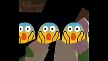Preview 3 of Fuck Doll Man - Sexo no Minecraft ao som de MC Pikachu