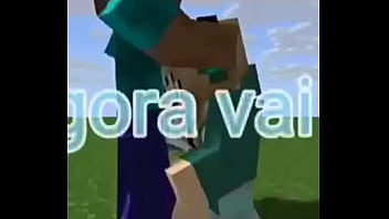 Preview 1 of Fuck Doll Man - Sexo no Minecraft ao som de MC Pikachu