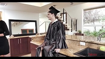Preview 1 of Gamr Sex - stepMOM gives stepSON a graduation present- Kenzia Taylor