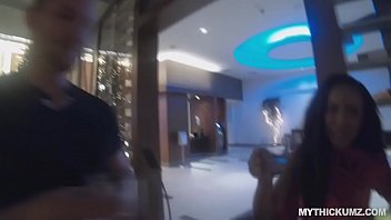 Preview 2 of Noorxxx - Ebony thickum riding massive white dick
