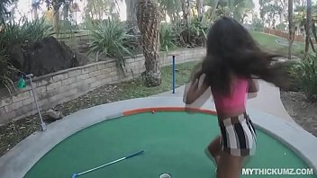 Preview 1 of Noorxxx - Ebony thickum riding massive white dick