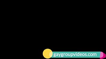Preview 2 of Xxx Vedeo Kuta - Twink fucked by two big bears