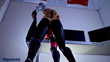 Preview 4 of Caught Orgasm Wife - Cyborgs [Slyxxx24]