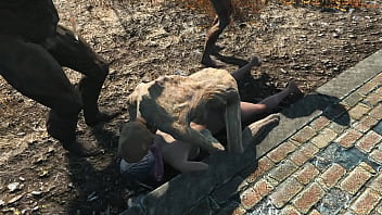 Preview 3 of Son Forced Fuk Mother - Fallout 4 Ghouls have their way
