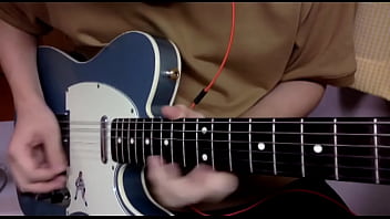 Preview 3 of Anal Heels Fishnet - Japanese Fuckin&rsquo_ Guitar Solo !!!!!!!