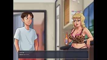 Preview 1 of Me Ass Sister - Summertime Saga - Crystal Anal