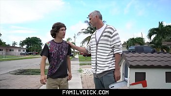 Preview 1 of My Wifes Sister Saw My Boner - FamilyDick - StepDad Walks In on Guy With The Boy Next Door And Fucks Them Both