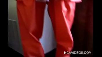 Preview 1 of Bella Baby Swallow - Escaped Prisoner Gives Blowjob in Handcuffs