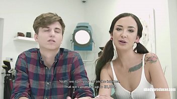 Preview 1 of Big Toots - ShadyProducer &ndash_ Czech girl almost c. on big dick of Steve Q before getting into rough threesome with her boyfriend