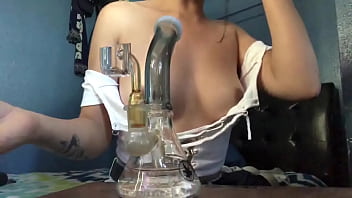 Preview 4 of Pill L - &rsquo_s sexy whore taking dab before getting fucked like crazy