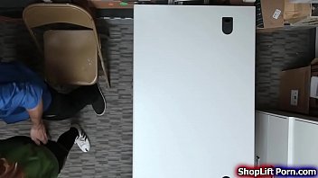Preview 2 of Adult Furry Porn - Shoplifter babe fucked by store officer