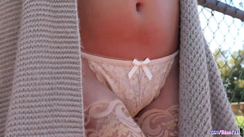 Preview 1 of Gil Dildo - Stockinged milf babe dines on dick