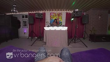 Preview 2 of Matched - VRBangers Sexy Asian DJ Rocks Your Hard Cock In Her Mouth