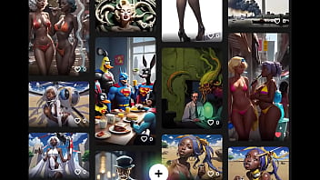Preview 1 of Nelali Xx - Erotic End Times Synthetic Art