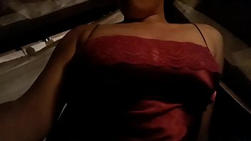Preview 1 of Vk Anal Sementa Saint - Black tits red tank top nipple suck