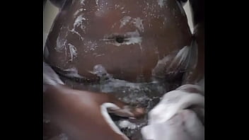 Preview 2 of Masre Ghals - Black cock cum in the shower
