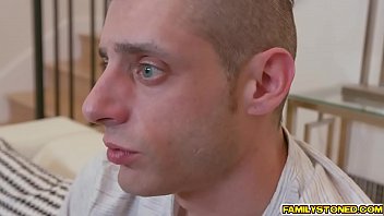 Preview 1 of Lase Police Xxx - Nikki Venom flirts with her stepbro seductively and flashes her sexy underwear