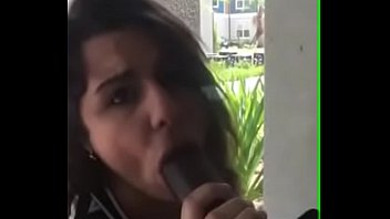Preview 1 of Self Video Of Wife Sex - Public window riding dildo