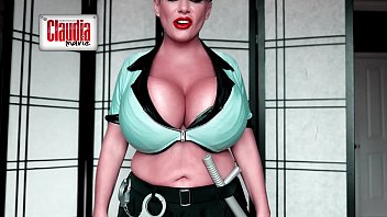 Preview 4 of Toplu - Claudia Marie Big Titty Prison Guard