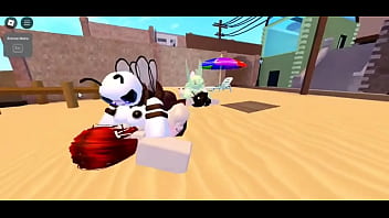 Preview 4 of Tekken Video Game Xxx - Whorblox bee orgy (no audio)