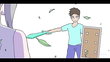 Preview 1 of Wwe Heroine Sex Xxx - Skeleton&#039_s confession  a MInecraft anime ep 4
