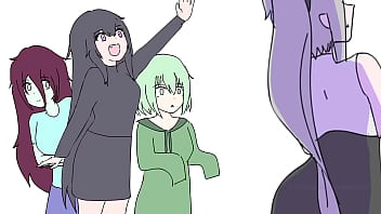 Preview 4 of Wwe Heroine Sex Xxx - Skeleton&#039_s confession  a MInecraft anime ep 4