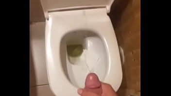 Preview 3 of Sexblueeyes - teen jerking on toilet