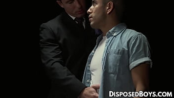 Preview 1 of Oshadi Himasha Sex - DisposedBoys.com - Milo Miles &amp_ Reese Rideout - Adorable Milo Miles moaned loudly in welcoming the long thick cock of suited Reese Rideout