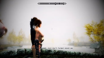 Preview 1 of Icacyrsan - [SKYRIM MOD] Sexy Swimming at Lake Honrich