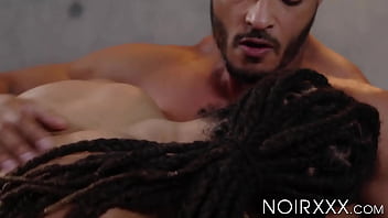 Preview 2 of Sanye Lion Bp - Long haired hottie Floyd Johnson wastes no time in satisfying my bouncy butt