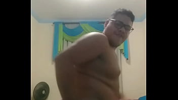 Preview 4 of Wanking Challenge Solo - Gordinho sapeca rebolando a fimose