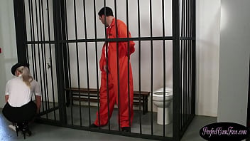 Preview 1 of 200 Porn - British copper sucks off inmates cock
