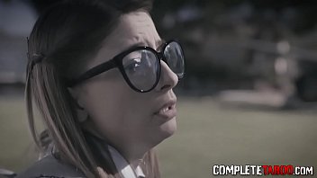 Preview 1 of Carimapics Pussy - Taboo teenager takes dicks in 3way