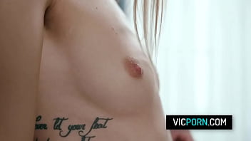 Preview 1 of Mom 69 Com - Petite teen Tiffany Tatum tight pussy hard stretched by her boyfriend&#039_s fat cock