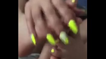 Preview 3 of Bepasabos 3xxxcom - Latina slut gives me a footjob &amp_ handjob.