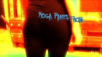 Preview 1 of Teen Gangbang Mom - Yoga Pants Facial - 19 Year Old Girl In Yoga Pants s Slave With Her Pussy And Ass
