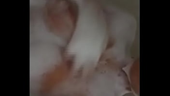 Preview 4 of You Youjizz - She take a shower,  many foam on the big boobs